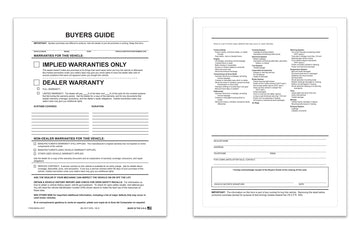 Buyers Guide - 1 Part - Implied Warranty - External
